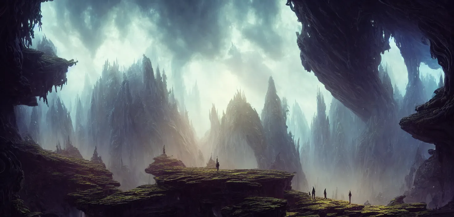 Prompt: a magical futuristic elven interior, expansive grand scale, with ornate detail carved in blackbutt timber, dramatic lighting, cinematic view, epic sky, detailed, concept art, low angle, high detail, warm lighting, volumetric, godrays, vivid, beautiful, trending on artstation, by jordan grimmer, huge scene, grass, art greg rutkowski