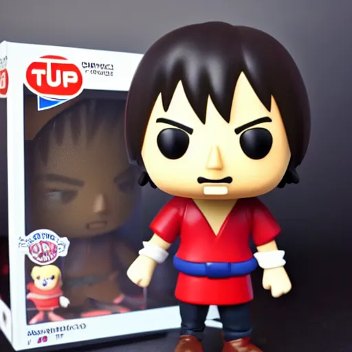 Image similar to Shigeru Miyamoto Funko Pop, figurine, 24mm lens, high resolution 8k, studio lighting,