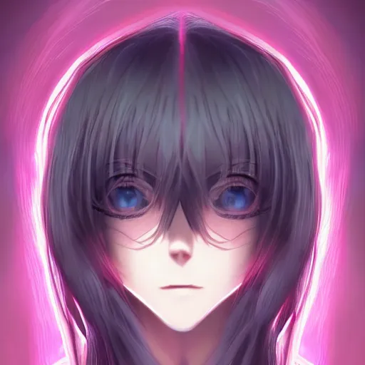 Image similar to beautiful anime girl, symmetrical, portrait, bloom, artstation