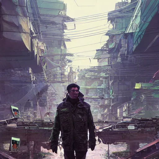 Prompt: Concept Digital Art Highly detailed Giant Watermelon war machine protecting Ukrainian village designed by Taras Shevchenko from intruders. By Stephen Hickman and Beeple. Very highly detailed 8K,Pentax 67, Kodak Portra 400 in style of Hiromasa Ogura Ghost in the Shell, the golden ratio, rational painting