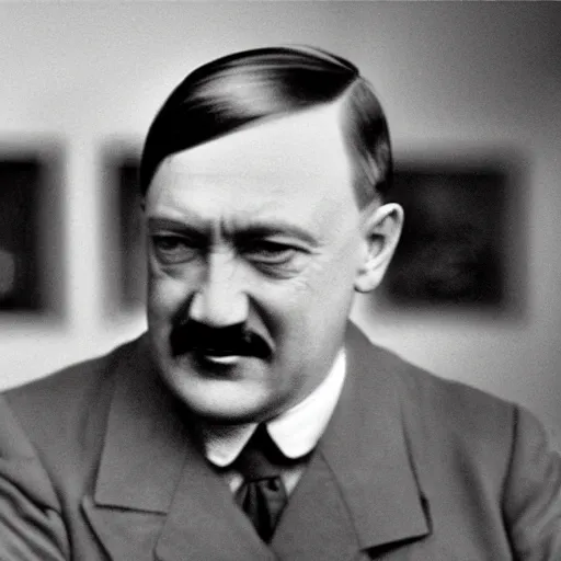 Prompt: hitler being accepted into art school, photo