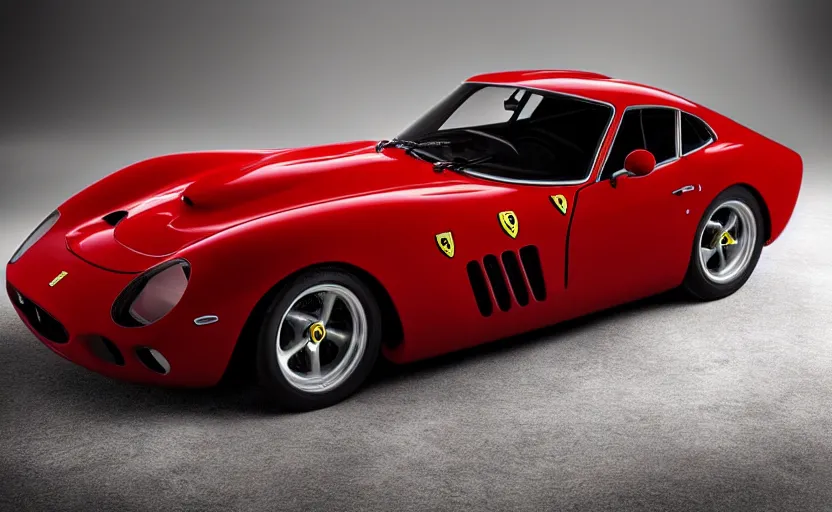 Image similar to “A 2025 Ferrari 250 GTO Concept, studio lighting”