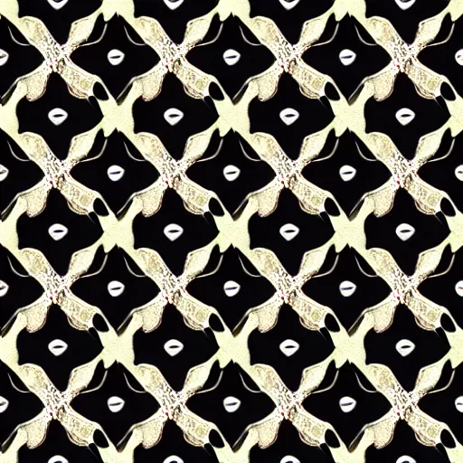 Image similar to snakes and diamonds pattern