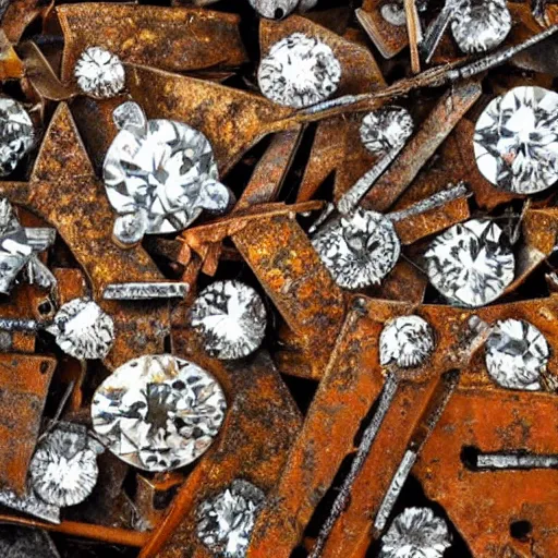 diamonds and rust Stable Diffusion OpenArt