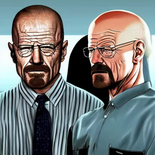 Image similar to walter white as joe biden