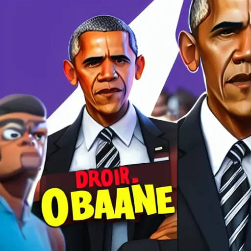 Image similar to obama in fortnite