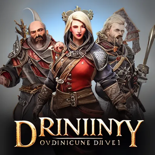 Image similar to a group icon for a discord group of people that play divinity original sin 2 definitive edition