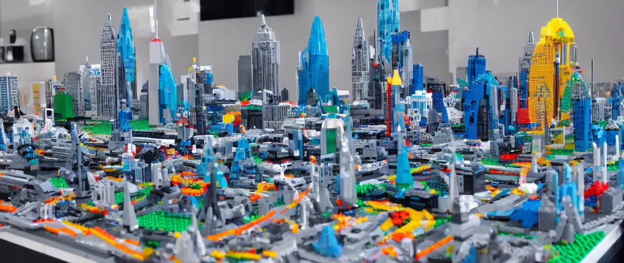 LEGO Microscale City (TUTORIAL) 