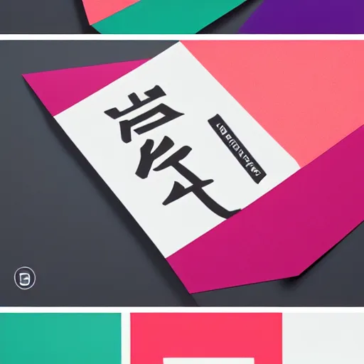 Image similar to minimalist trendy imagotype logotype design for plastic bag factory called wang that represents high quality and efficiency, 3 d vector, fresh cool colors, trending on behance