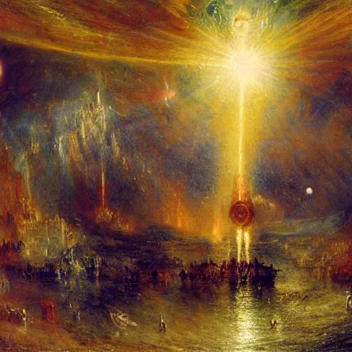 Image similar to the space conquest by turner