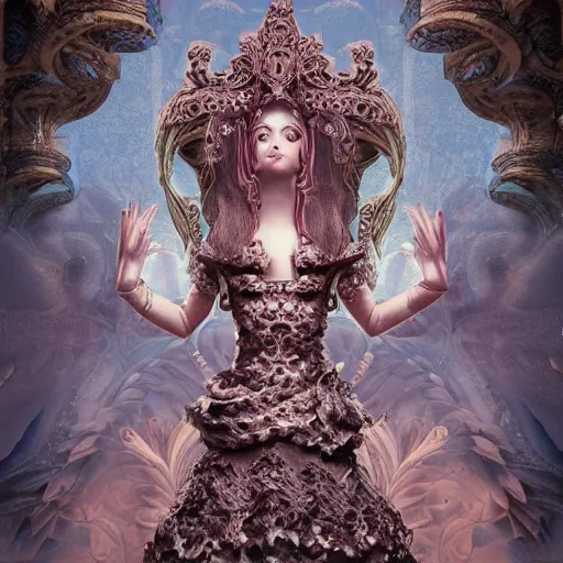 Prompt: ornate princess, breathtaking surreal intricate detailed octane render