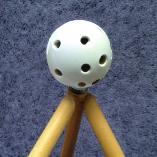 Image similar to ball and socket stop motion armature,