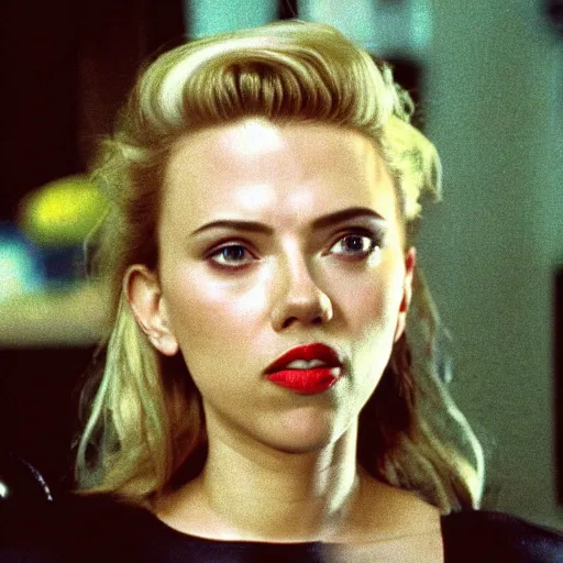 Image similar to a still of Scarlett Johansson in Twin Peaks (1990)