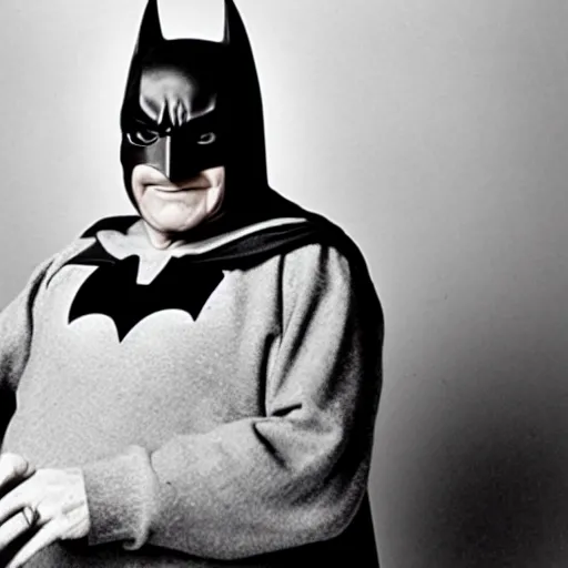 Prompt: ed asner as the batman