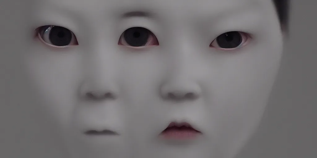 Image similar to i, a Chinese ghost in white, 8k, high definition, trending on artstation