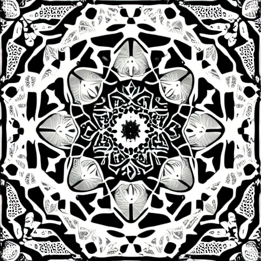 Image similar to moroccan mandala, vector art