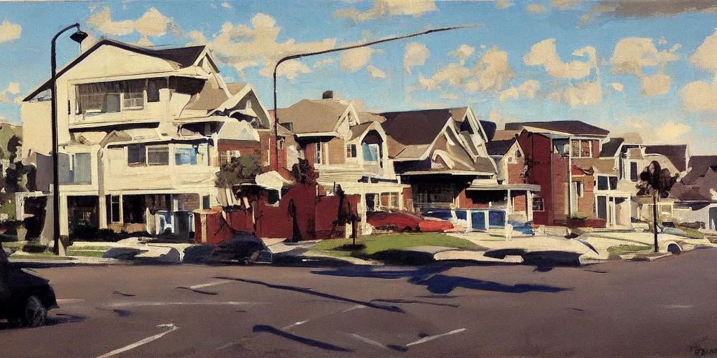 Image similar to us suburbs ben aronson 1950