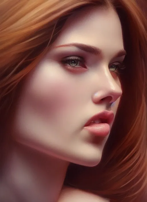 Image similar to photo of a gorgeous young woman in the style of stefan kostic, realistic, sharp focus, 8k high definition, insanely detailed, intricate, elegant, art by stanley lau and artgerm