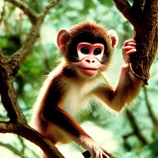 Image similar to Masaaki Sakai as Monkey in Disney Princess Film, Movie Still