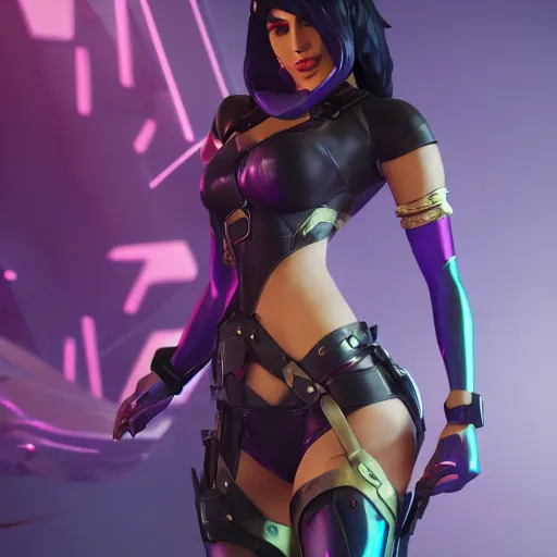 Image similar to still of pretty Caitlyn (Arcane) in KDA More music video. 3d render, octane render, game art, realistic, highly detailed, trending on artstation, 4k, trending on artstation, pixar, cgsociety, unreal engine 5, redshift render, trending on artstation, blender, behance, cg