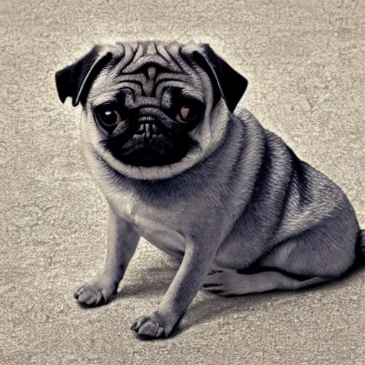 Image similar to photo of pog pug