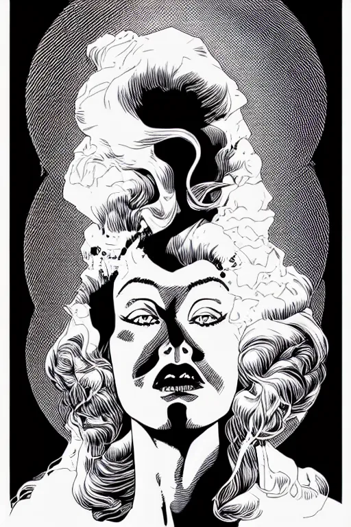 Image similar to portrait of a woman by Philippe Caza