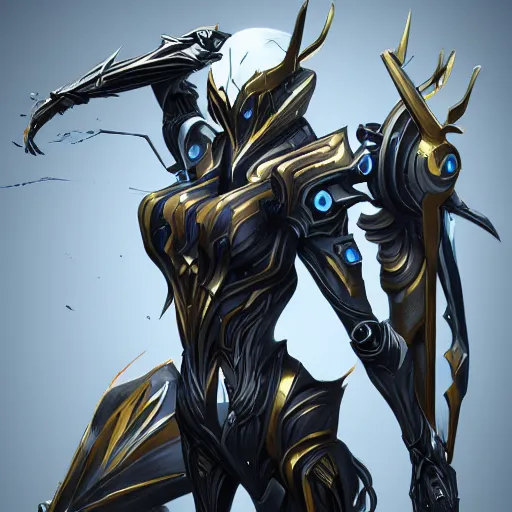 Image similar to fanart of valkyr warframe, stunning pose, high quality, artstation, deviantart