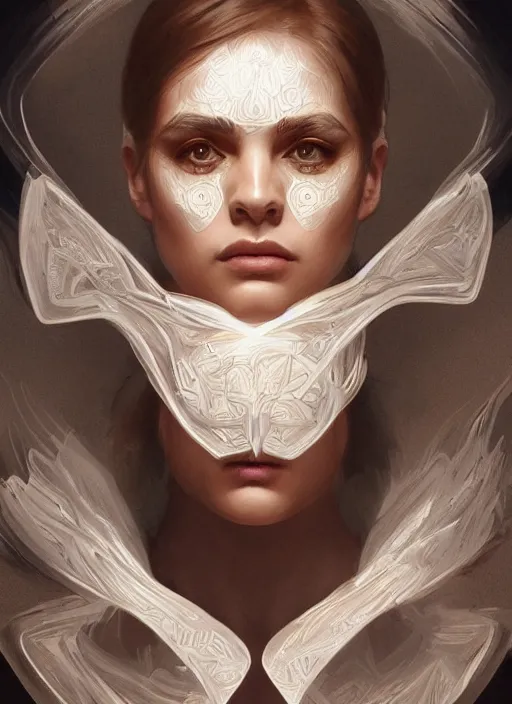 Image similar to symmetry!! joe peschi, male, machine parts embedded into face, intricate, elegant, highly detailed, digital painting, artstation, concept art, smooth, sharp focus, illustration, art by artgerm and greg rutkowski and alphonse mucha, 8 k