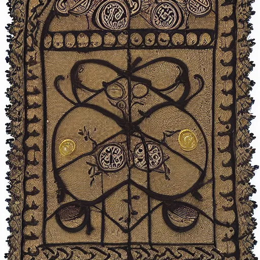 Image similar to lace panel with decorative motifs of railroad trains, telegraph poles, electric lights and hot air balloons ca. 1 9 0 0