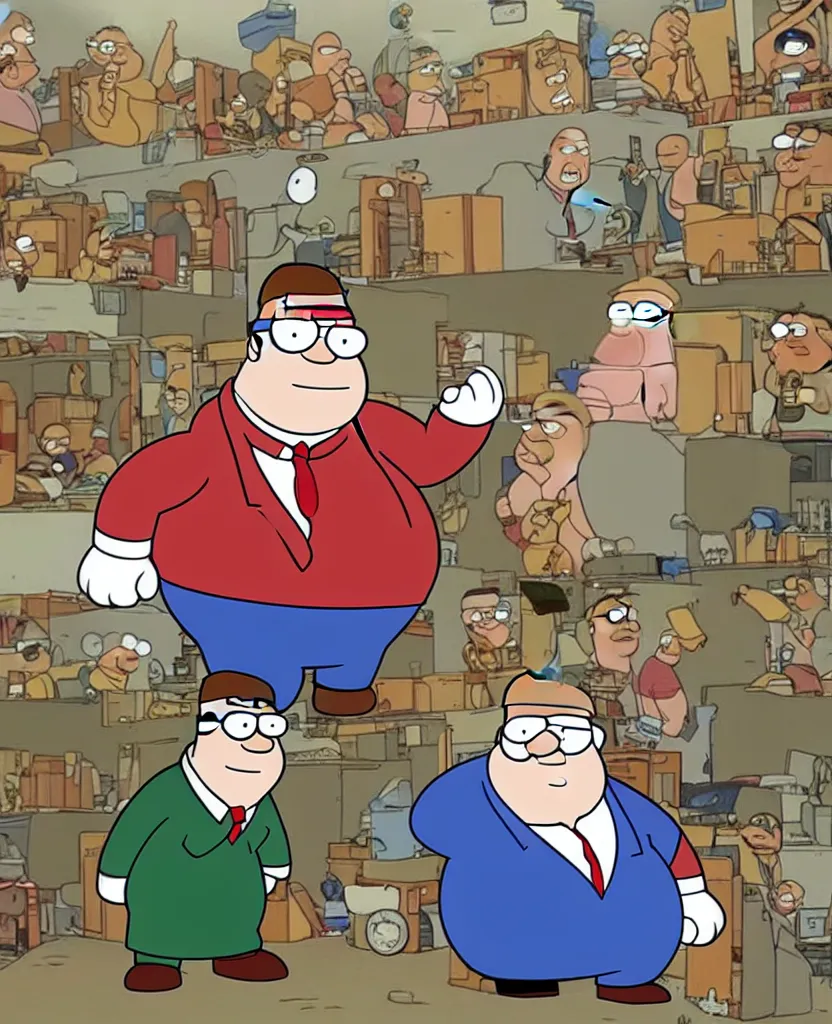 Image similar to peter griffin