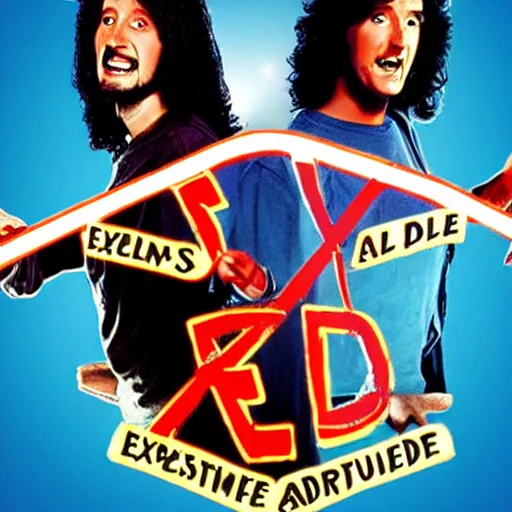 Image similar to Bill & Ted's Excellent Adventure