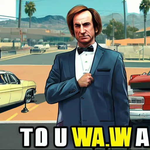 Image similar to saul goodman in gta v