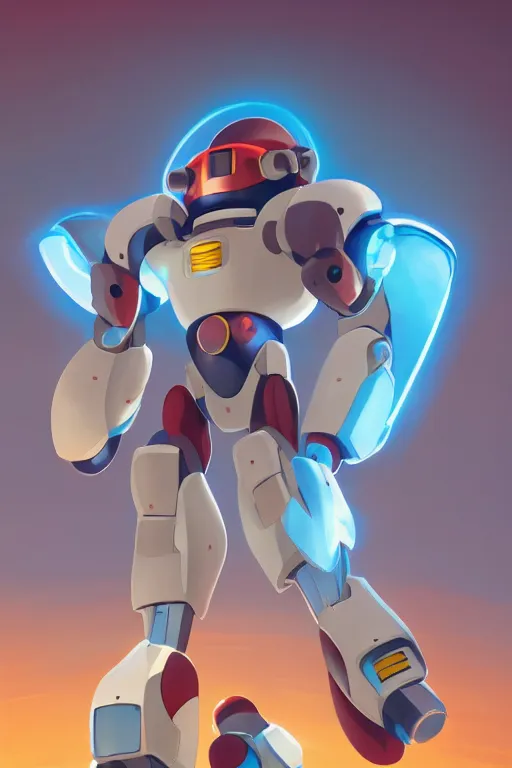 Image similar to metabots medabots medarotto medarot robot minimalist comics, behance hd by jesper ejsing, by rhads, makoto shinkai and lois van baarle, ilya kuvshinov, rossdraws global illumination ray tracing hdr radiating a glowing aura