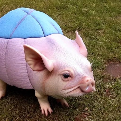 Image similar to the turtle cat pig hybrid