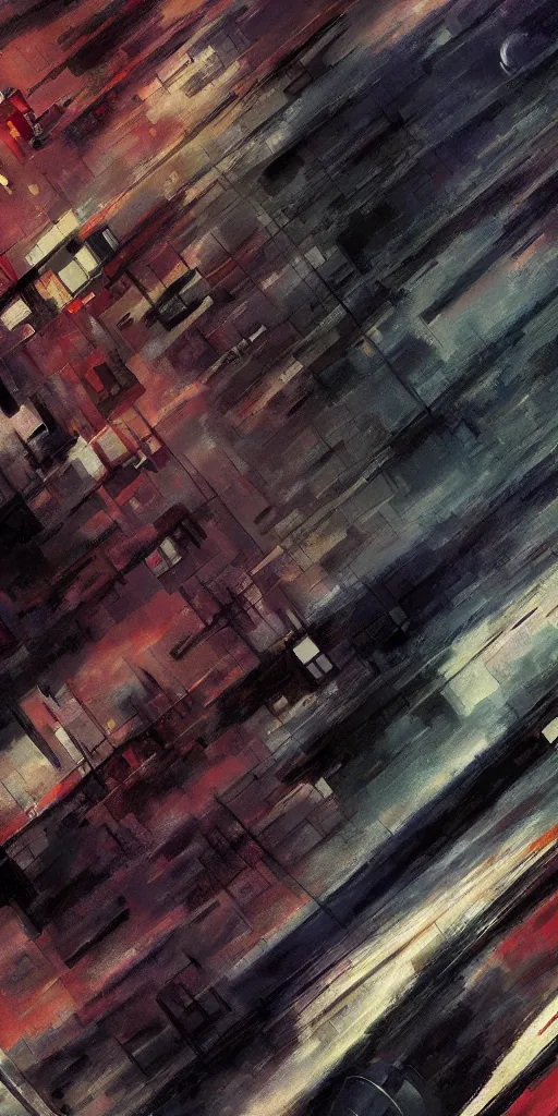 Image similar to wallpaper in style of denis villeneuve, giger, kandinsky