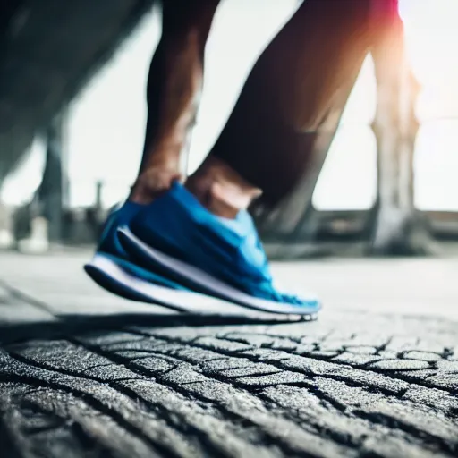 Image similar to high quality presentation photo of concept running shoes inspired by aliens , photography 4k, f1.8 anamorphic, bokeh, 4k, Canon, Nikon