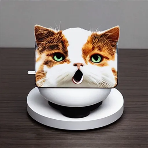 Image similar to cat tail headphone stand