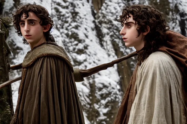 timothee chalamet in elden ring, Stable Diffusion