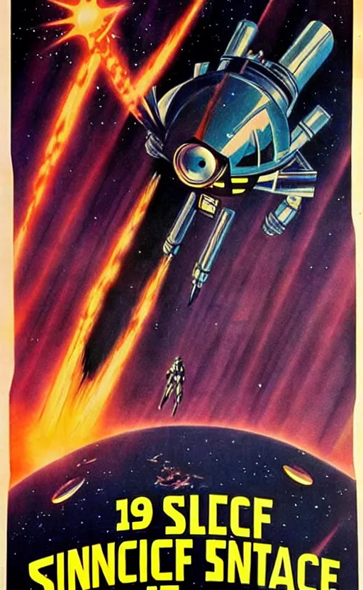 Image similar to 1 9 7 0 s scifi movie poster art