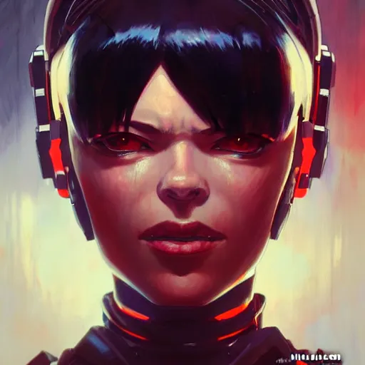 Image similar to Doom Slayer, realistic shaded perfect face, fine details. Anime. realistic shaded lighting poster by Ilya Kuvshinov katsuhiro otomo ghost-in-the-shell, magali villeneuve, artgerm, Jeremy Lipkin and Michael Garmash, Rob Rey and Kentarõ Miura style, trending on art station