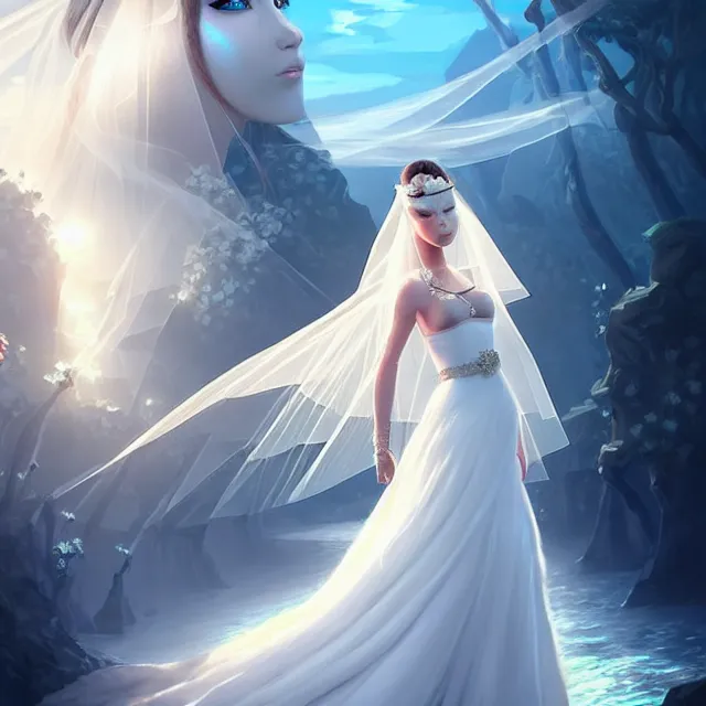 Prompt: epic professional digital art of 👰 🐳 ⬛️ 🔜, best on artstation, breathtaking, epic, stunning, gorgeous, much detail, much wow, cgsociety, wlop, pixiv, behance, deviantart, masterpiece, UHD, 8K