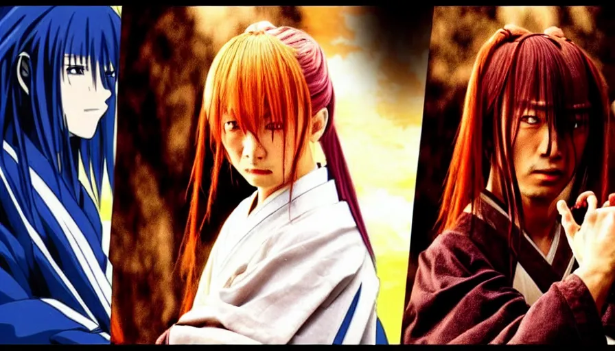 Image similar to the two complementary forces that make up all aspects and phenomena of life, from Kenshin