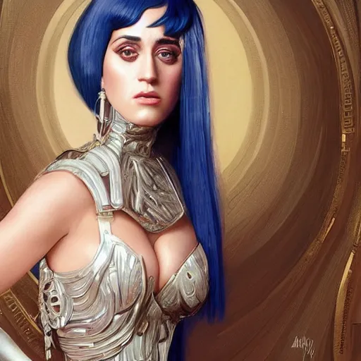 Image similar to full figure ultra realistic illustration, katy perry as lady gaga, intricate, elegant, highly detailed, digital painting, artstation, concept art, smooth, sharp focus, illustration, art by artgerm and greg rutkowski and alphonse mucha