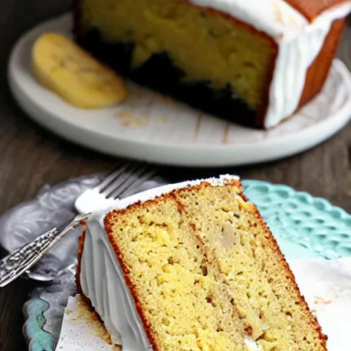 Image similar to 1 egg banana cake