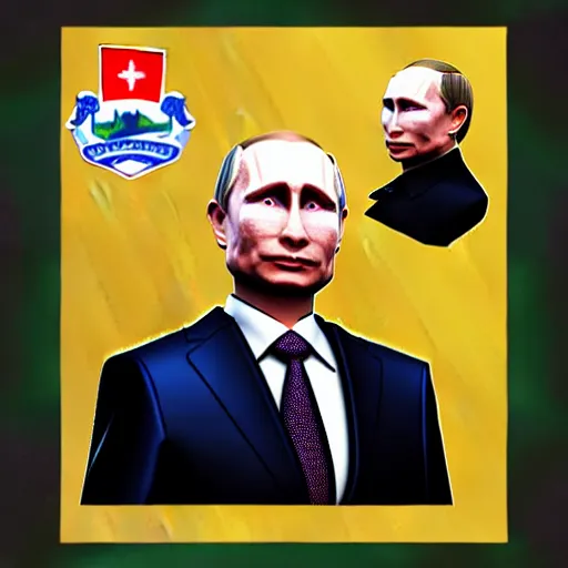 Prompt: uhd photorealistic putin dressed as a submarine sandwich