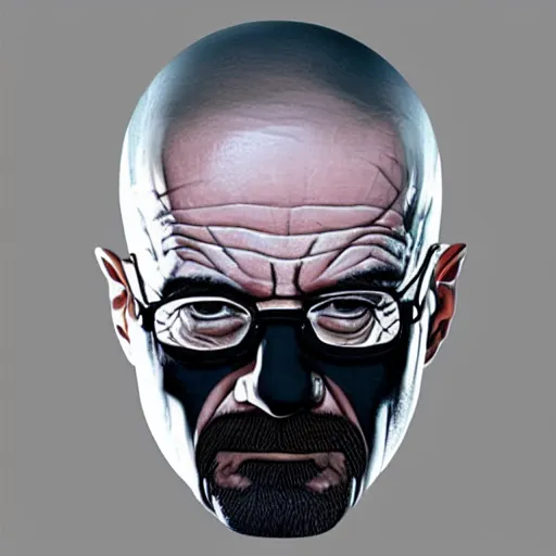 Image similar to Walter White covid mask