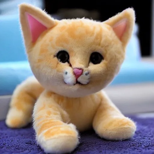 Image similar to kitten stuffed animal