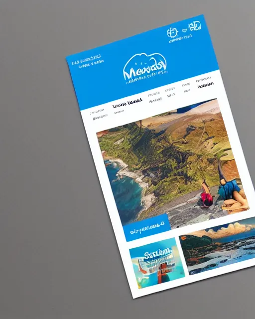 Image similar to social media post for a travel company, modern graphic design, very detailed