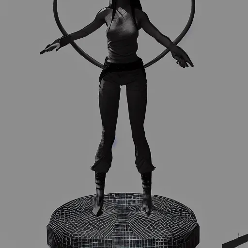 Prompt: rpg character concept art, most beautiful japanese models doing acroyoga, in the style of jamie hewlett hiroya oku riyoko ikeda, 3 d render, artstation trending, 8 k, octane render, photorealistic, sharp detail, manga, black and white