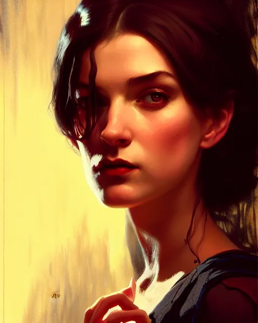 Image similar to stylized portrait of an artistic pose, composition, young victorian sad fancy lady, surrounded by snakes, cinematic moody colors, realistic shaded, fine details, realistic shaded lighting poster by ilya kuvshinov, magali villeneuve, artgerm, jeremy lipkin and michael garmash and rob rey